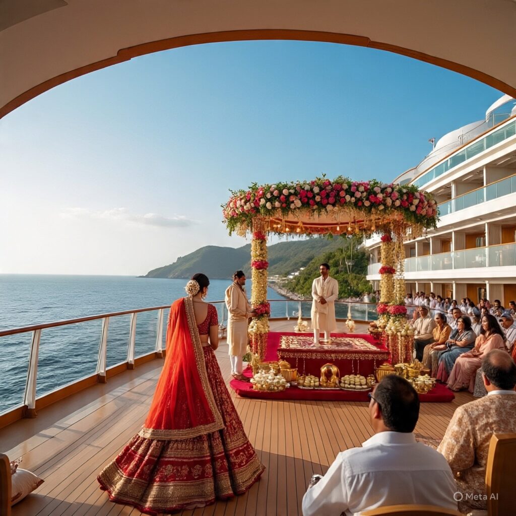 cruise wedding celebrations with personalized